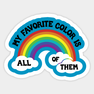 Rainbow Lover Sticker